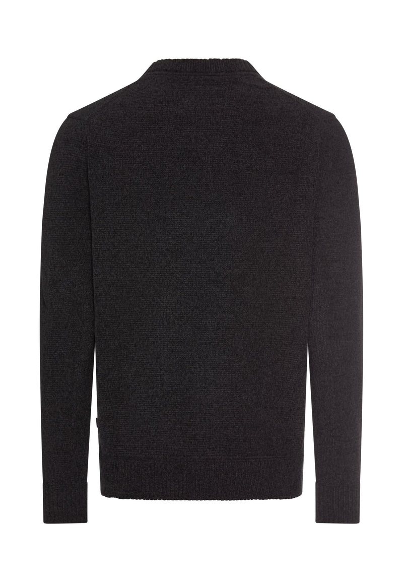 Pullover mit Rundhalskragen