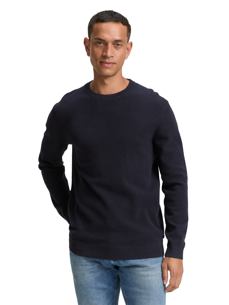 Strickpullover aus Bio-Baumwolle