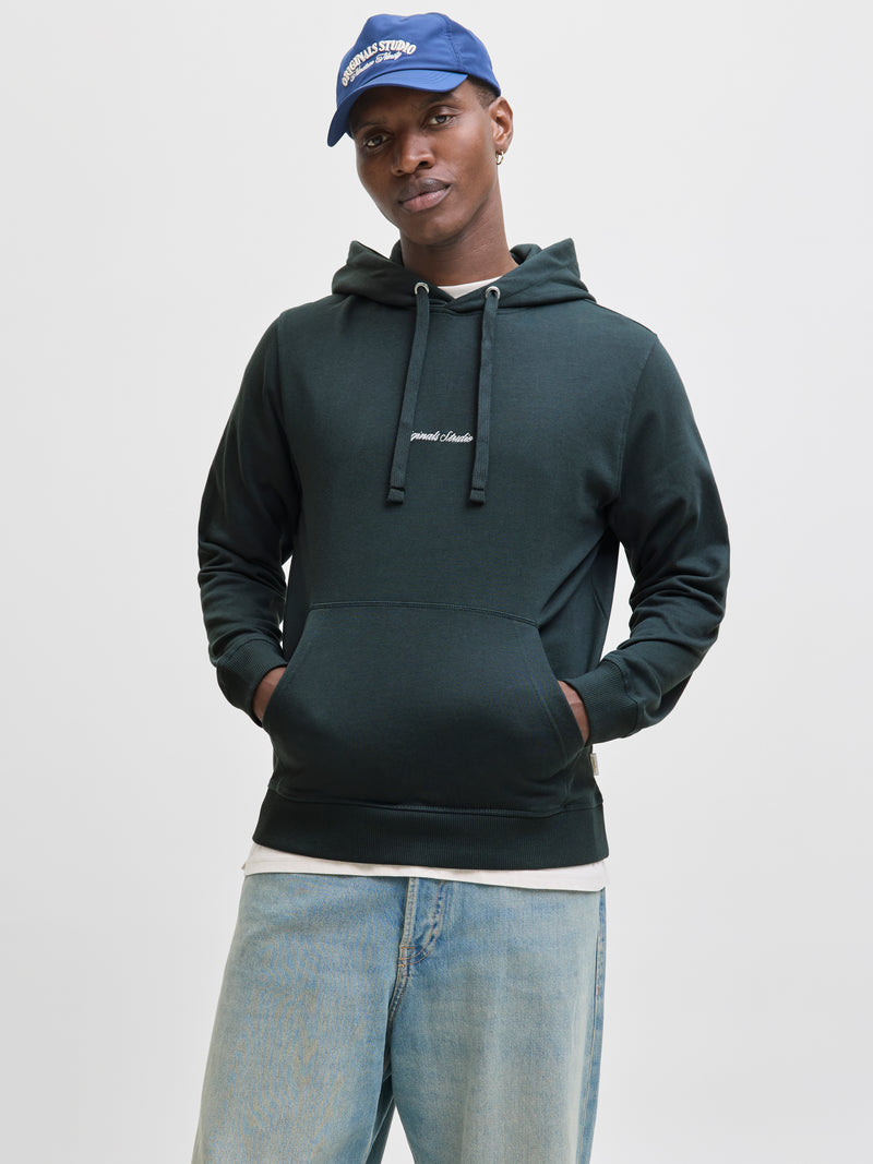 JORNORREBRO EMB SWEAT HOOD NOOS