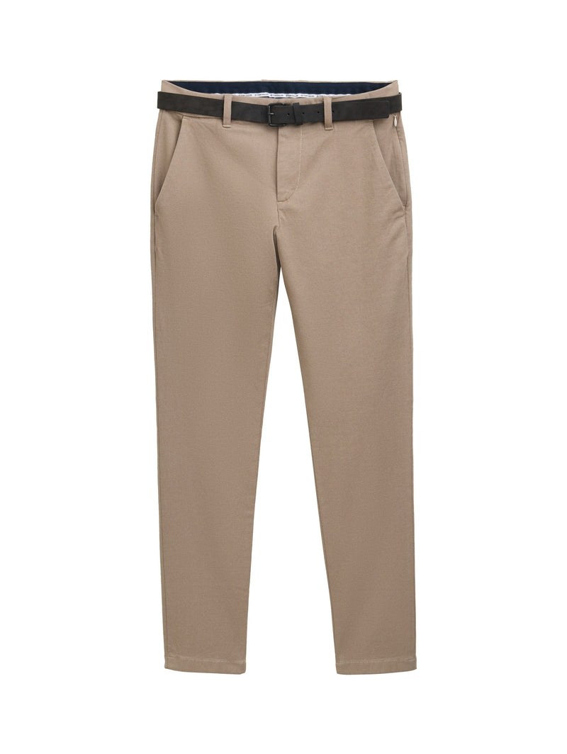 TTTRAVIS SLIM Chino Hose mit Gürtel
