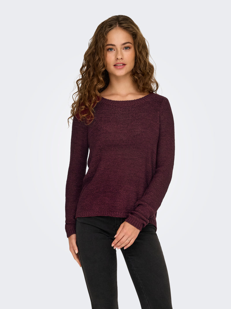 ONLGEENA XO L/S PULLOVER KNT NOOS