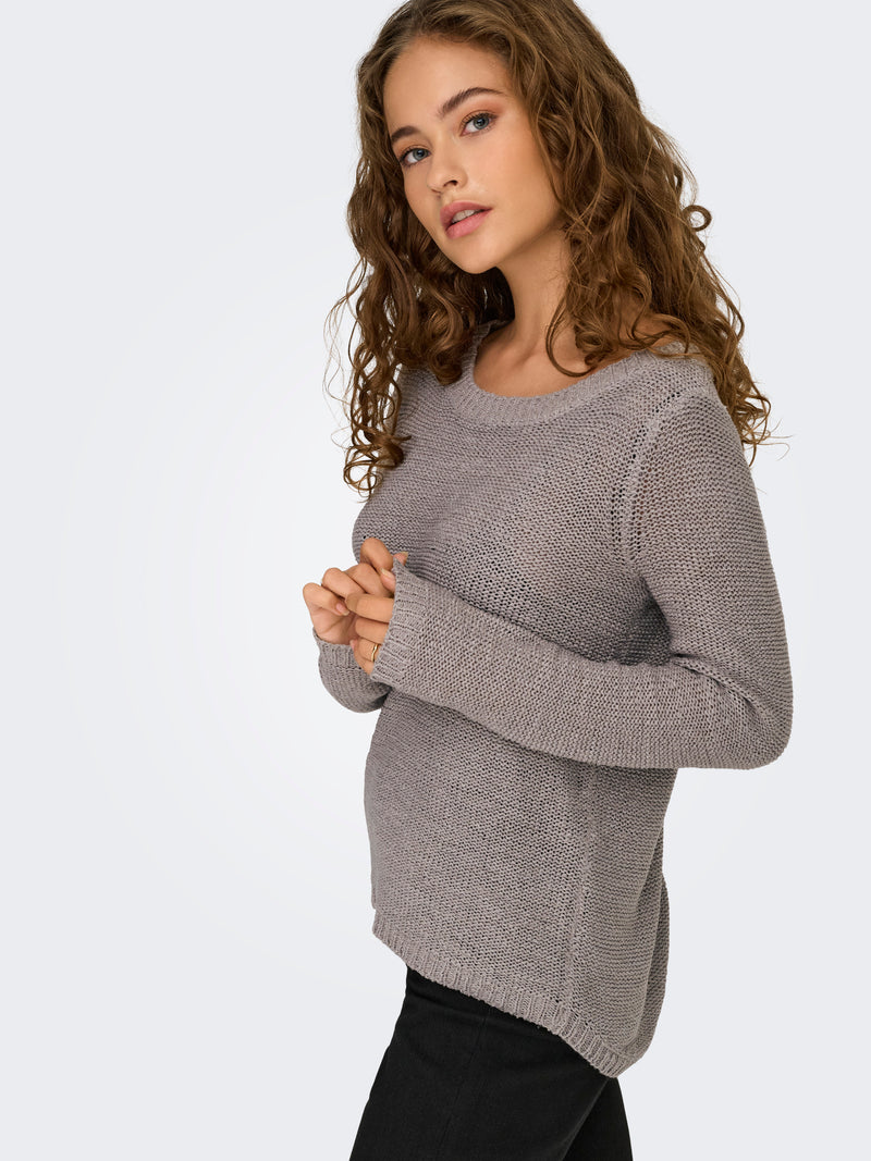 ONLGEENA XO L/S PULLOVER KNT NOOS