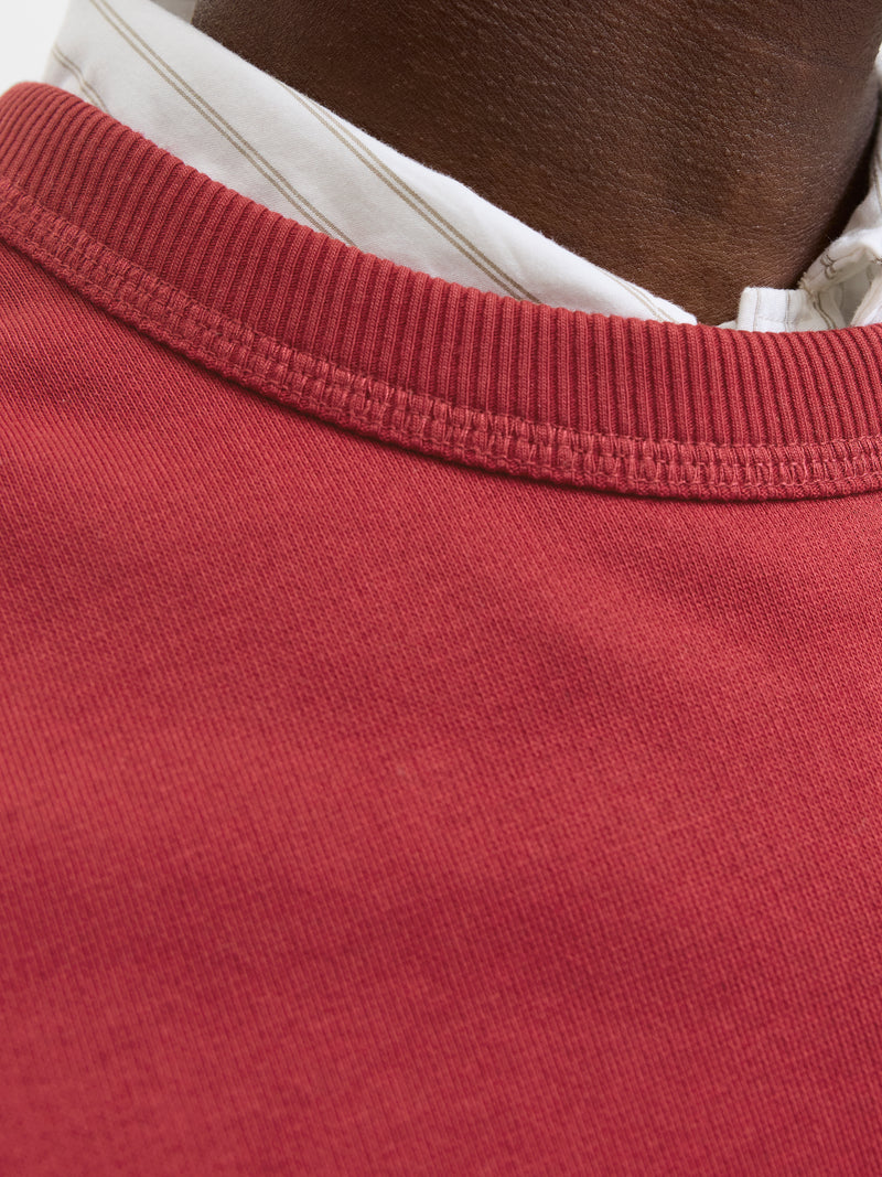 JORNORREBRO EMB SWEAT CREW NOOS