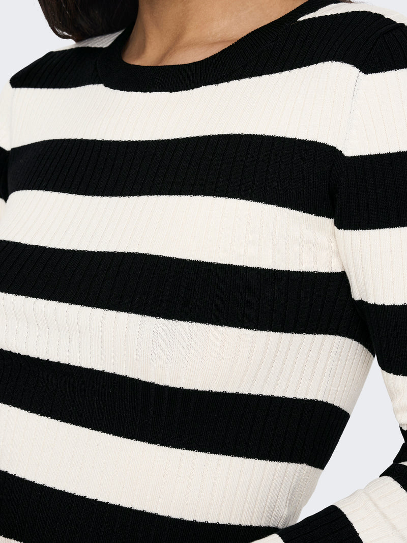 JDYPLUM L/S O-NECK PULLOVER KNT NOOS