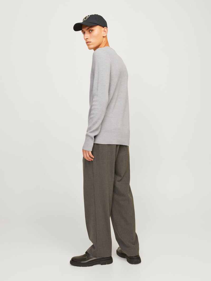 JJEPERFECT KNIT CREW NECK SN