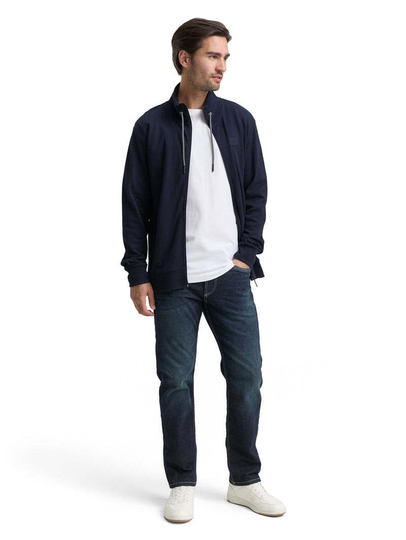 Ultralight Sweatjacke mit Stehkragen