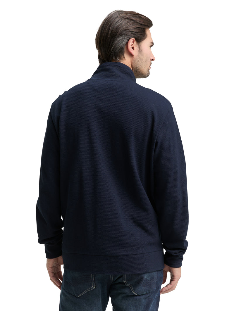 Ultralight Sweatjacke mit Stehkragen