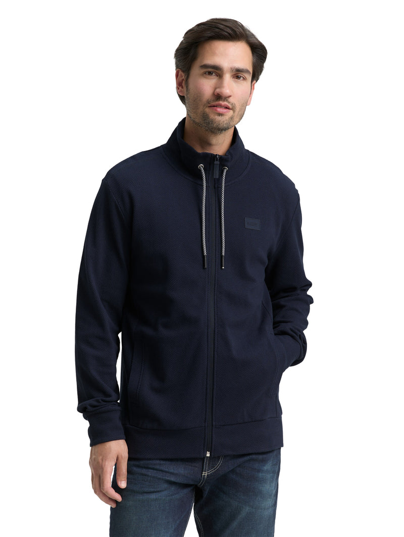 Ultralight Sweatjacke mit Stehkragen
