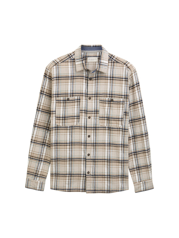 Comfort Fit Flanell-Hemd mit Karomuster