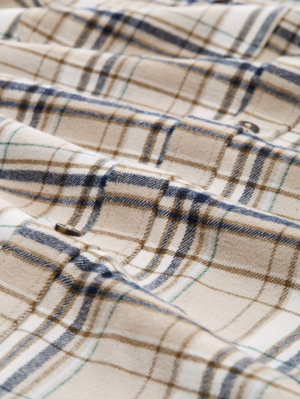 Comfort Fit Flanell-Hemd mit Karomuster