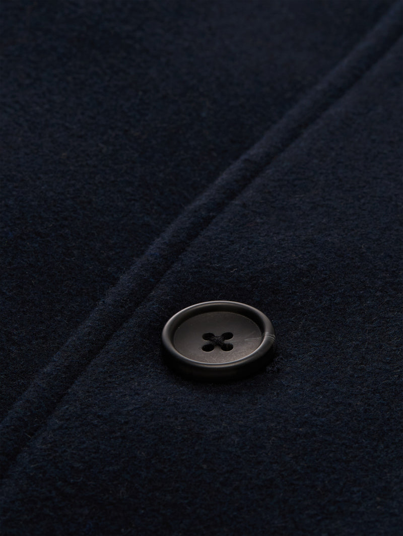 2-in-1 Wollmantel mit abnehmbarer Innenjacke