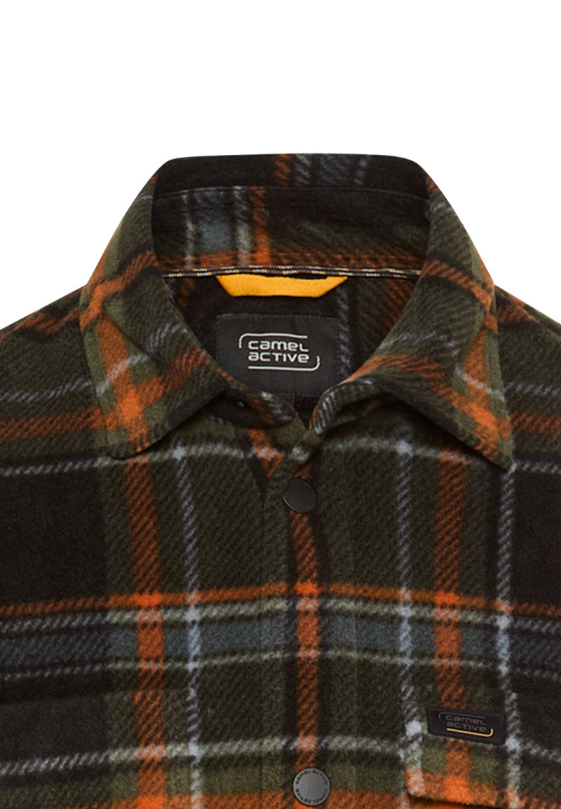 Overshirt mit Seitentaschen