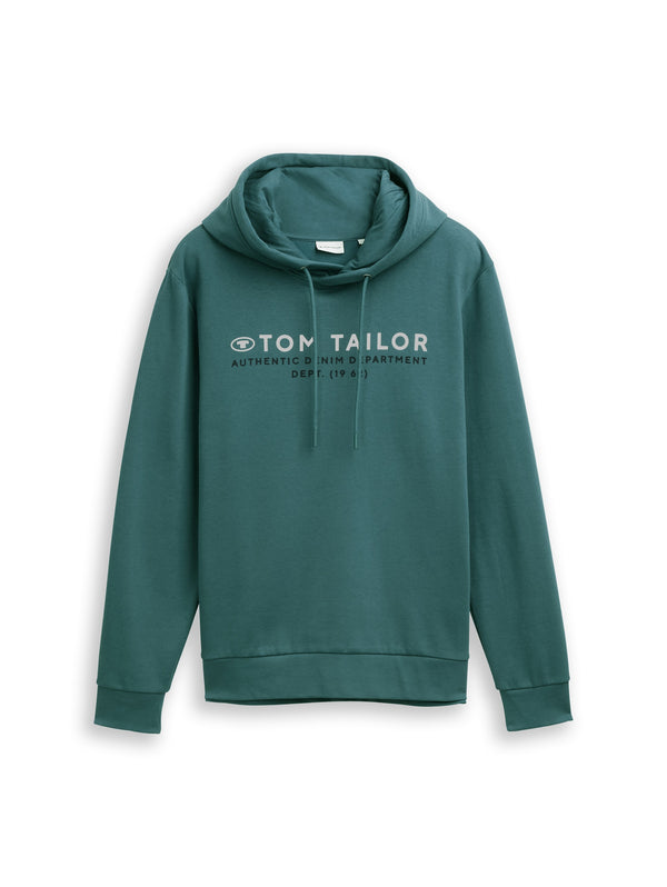 Hoodie Sweatshirt mit Logo-Print