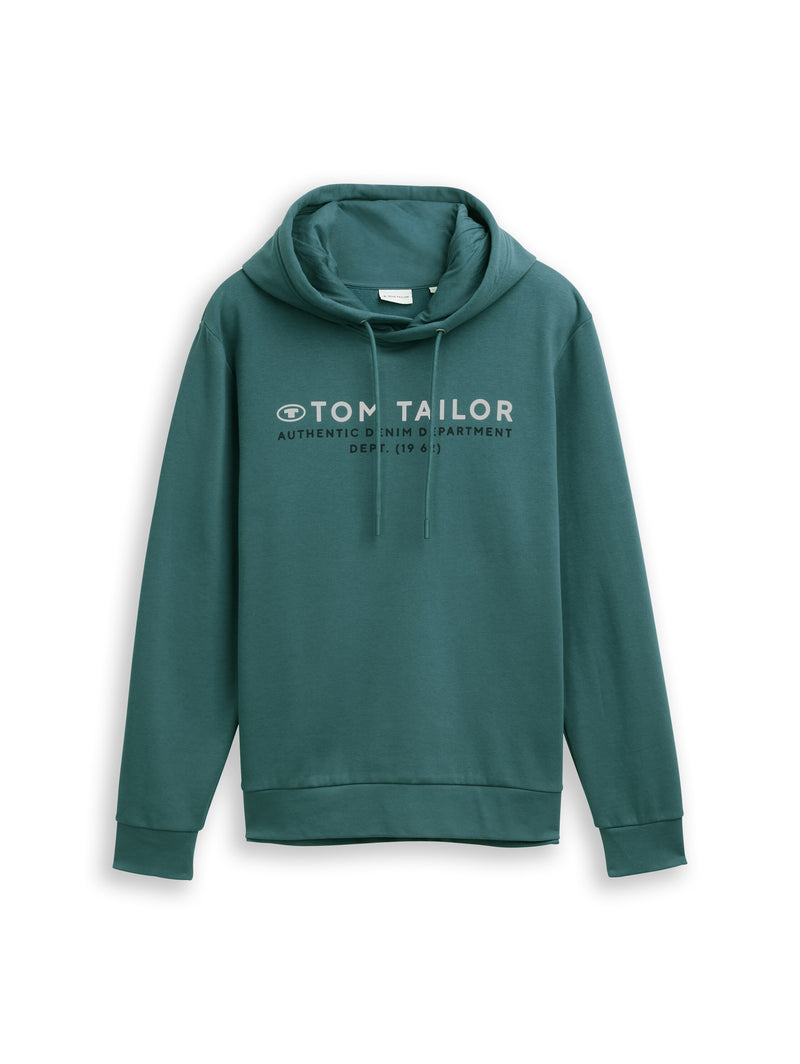 Hoodie Sweatshirt mit Logo-Print