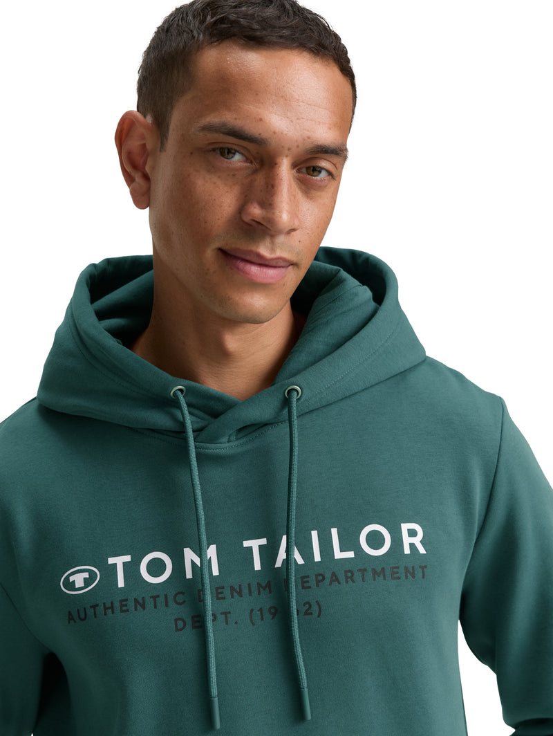 Hoodie Sweatshirt mit Logo-Print