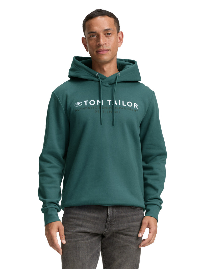 Hoodie Sweatshirt mit Logo-Print