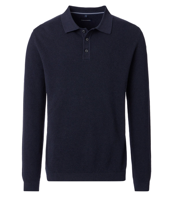 Polo-Shirt Langarm