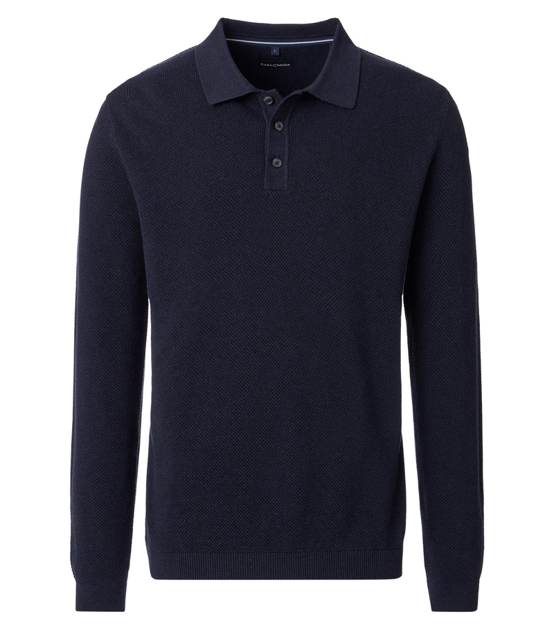 Polo-Shirt Langarm