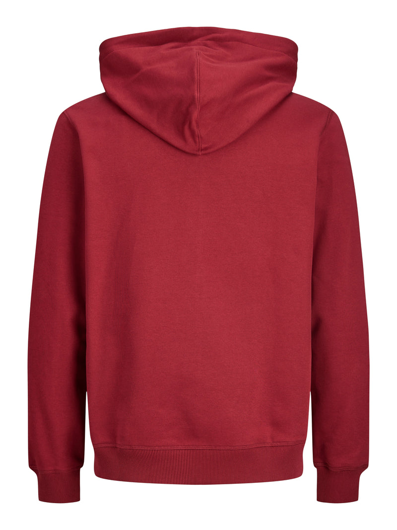 JORNORREBRO EMB SWEAT ZIP HOOD NOOS