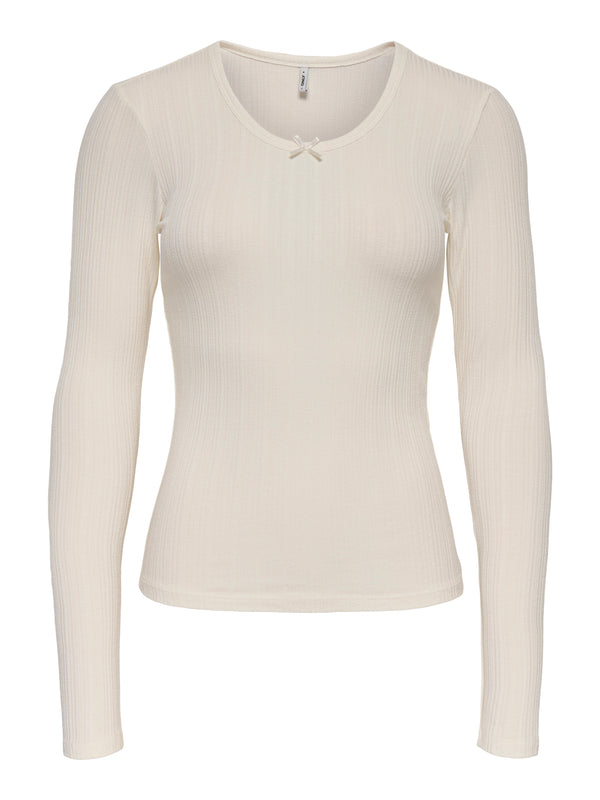 ONLLINE L/S O-NECK TOP BOX JRS