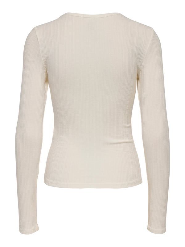 ONLLINE L/S O-NECK TOP BOX JRS