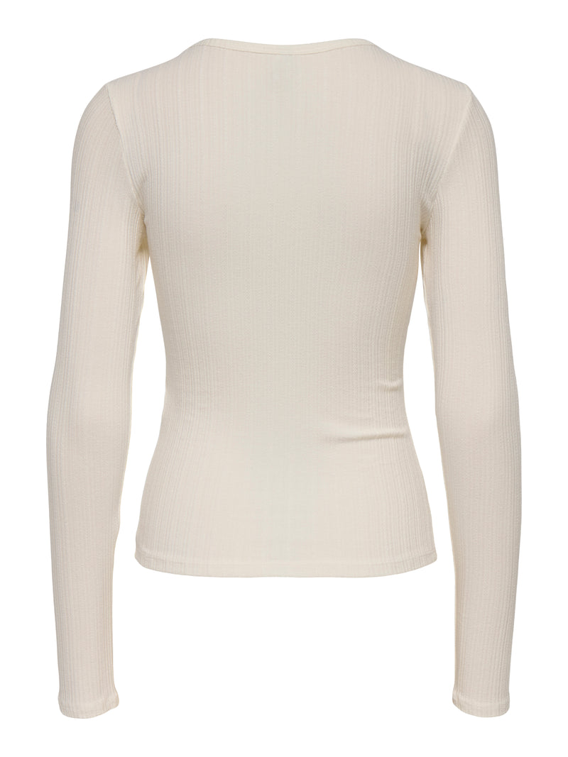 ONLLINE L/S O-NECK TOP BOX JRS