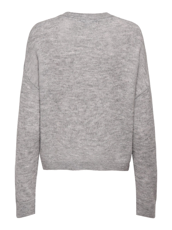 JDYVITTORIA L/S HEART PULLOVER KNT