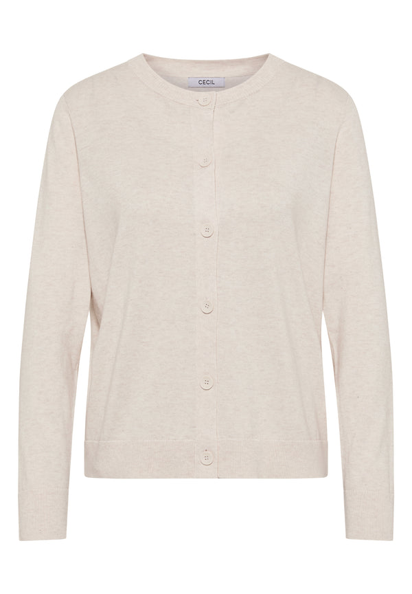 Strickjacke mit Knopfleiste