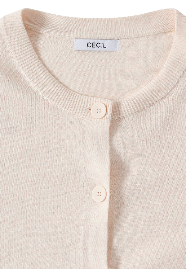 Strickjacke mit Knopfleiste