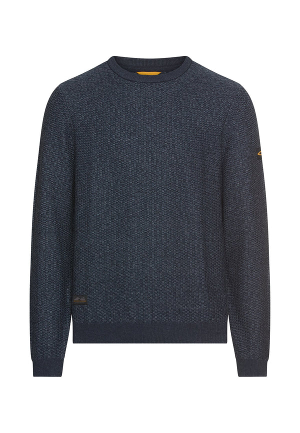 Strickpullover mit Rundhalskragen