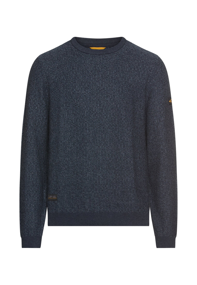 Strickpullover mit Rundhalskragen