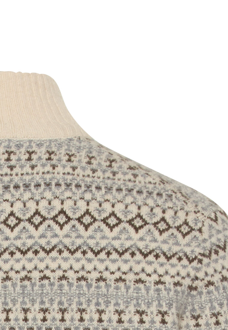 Stricktroyer aus reiner Wolle