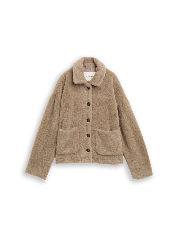Jacke mit aufgesetzten Taschen
