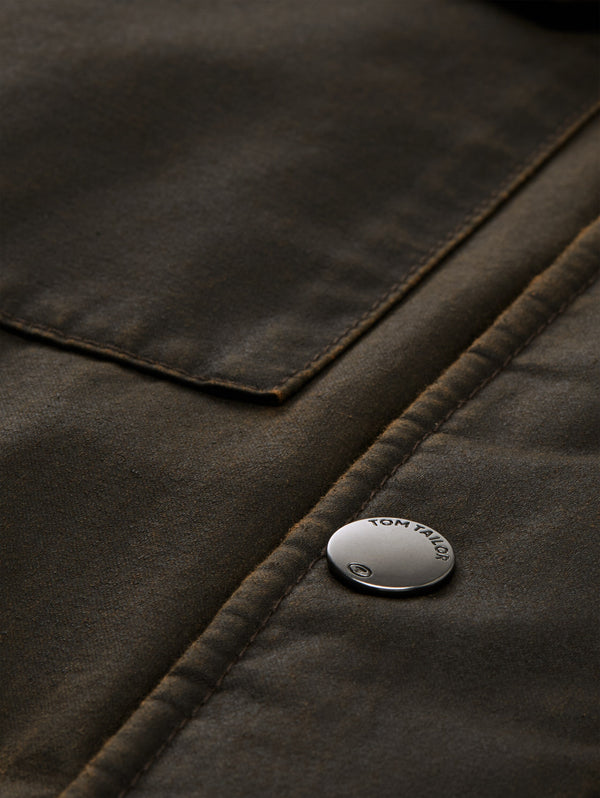 Feldjacke mit aufgesetzten Taschen
