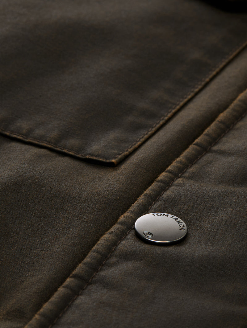 Feldjacke mit aufgesetzten Taschen