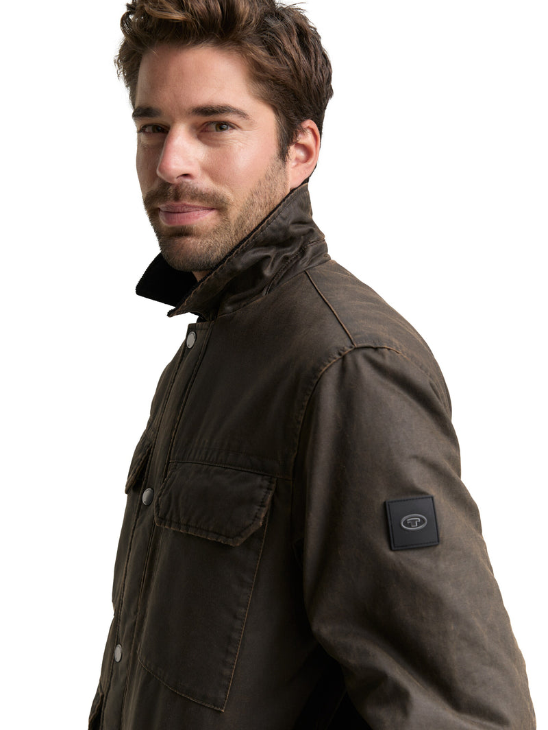 Feldjacke mit aufgesetzten Taschen