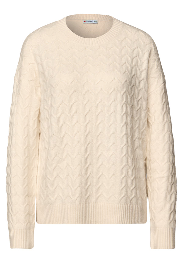Kuscheliger Strukturpullover
