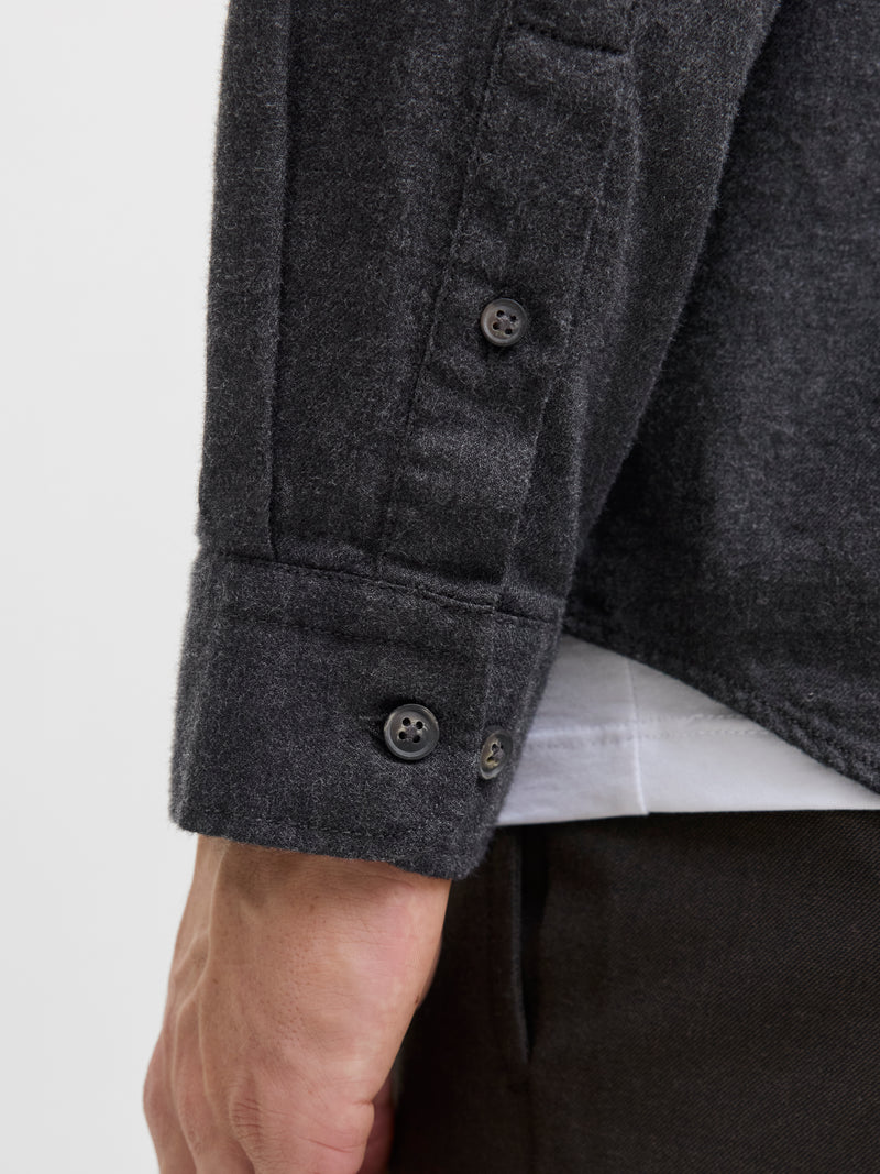 JJECLASSIC MELANGE SHIRT L/S NOOS