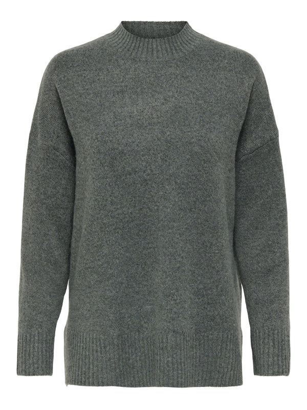 ONLHAZEL LS HIGHNECK OVERS PULL KNT NOOS