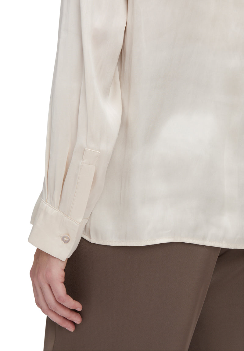 Satin-Bluse