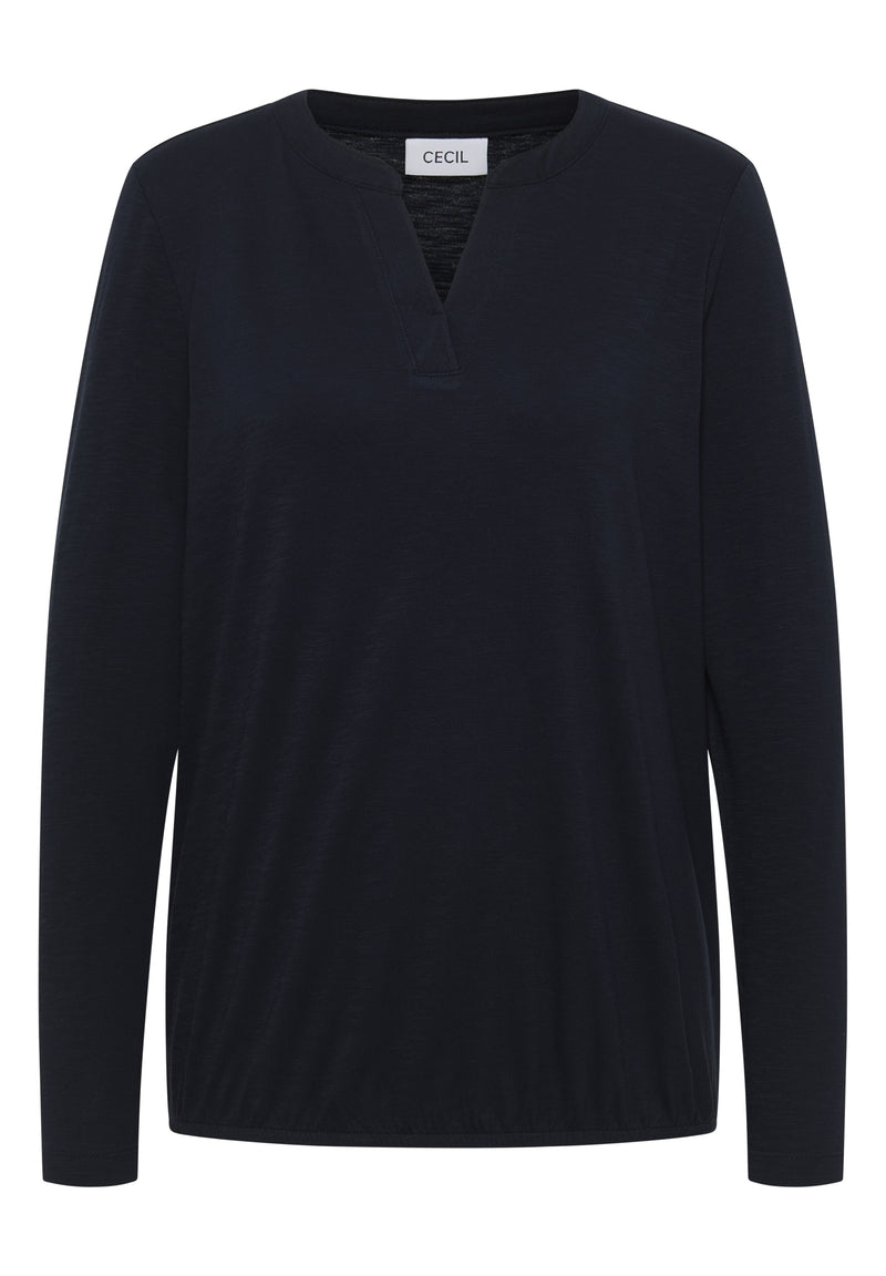 Shirt im Tunika-Look