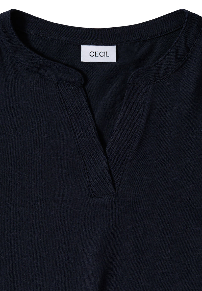 Shirt im Tunika-Look