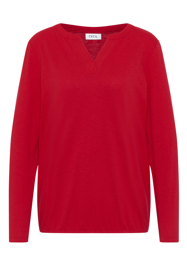 Shirt im Tunika-Look