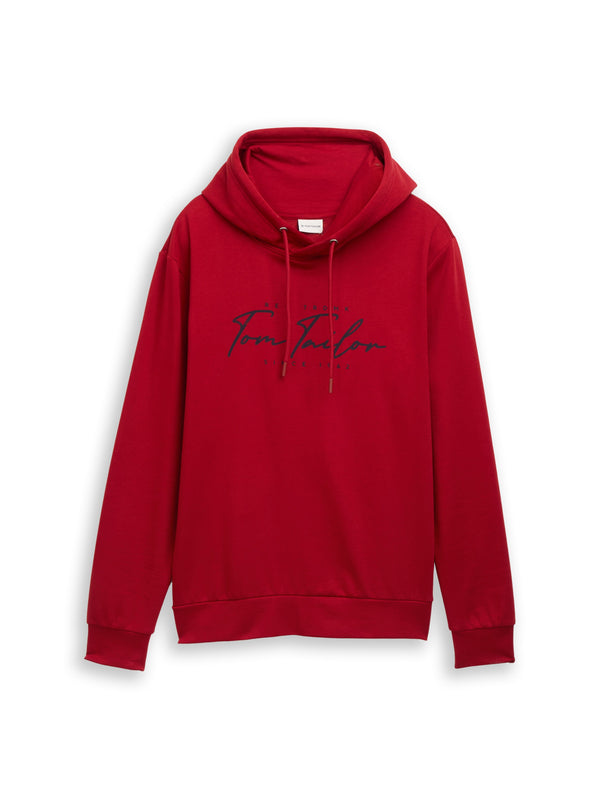 Hoodie Sweatshirt mit Logo-Print