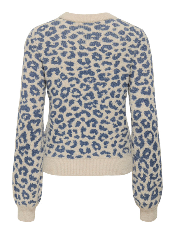 JDYLORRAINE ANIMAL L/S PULLOVER KNT NOOS