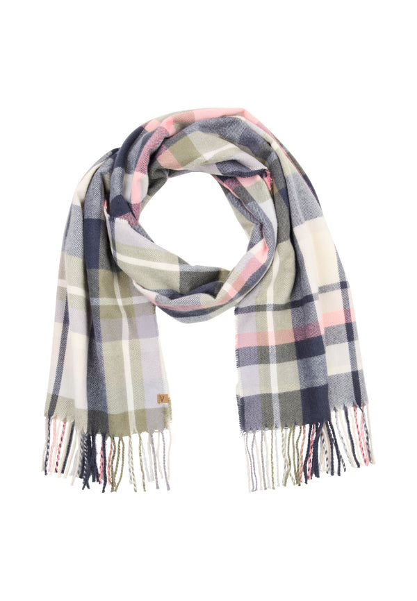 Karoschal mit Fransen