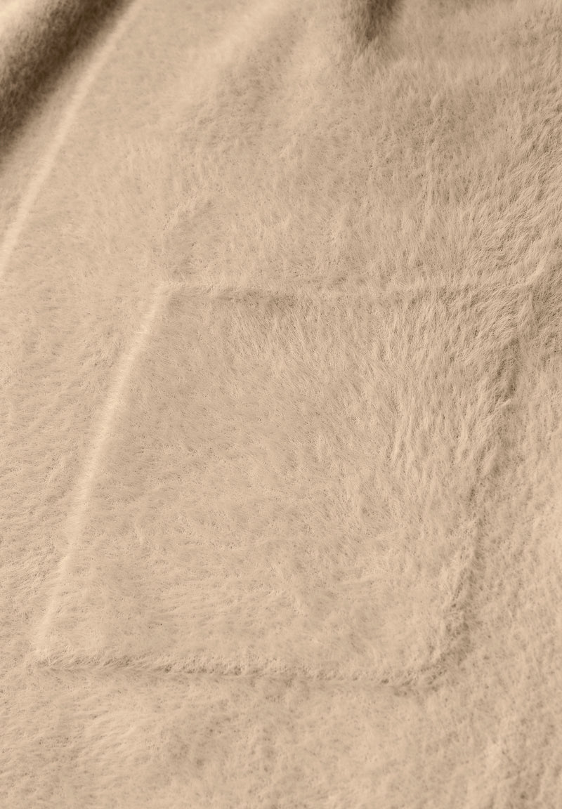 Langer Federgarn Cardigan