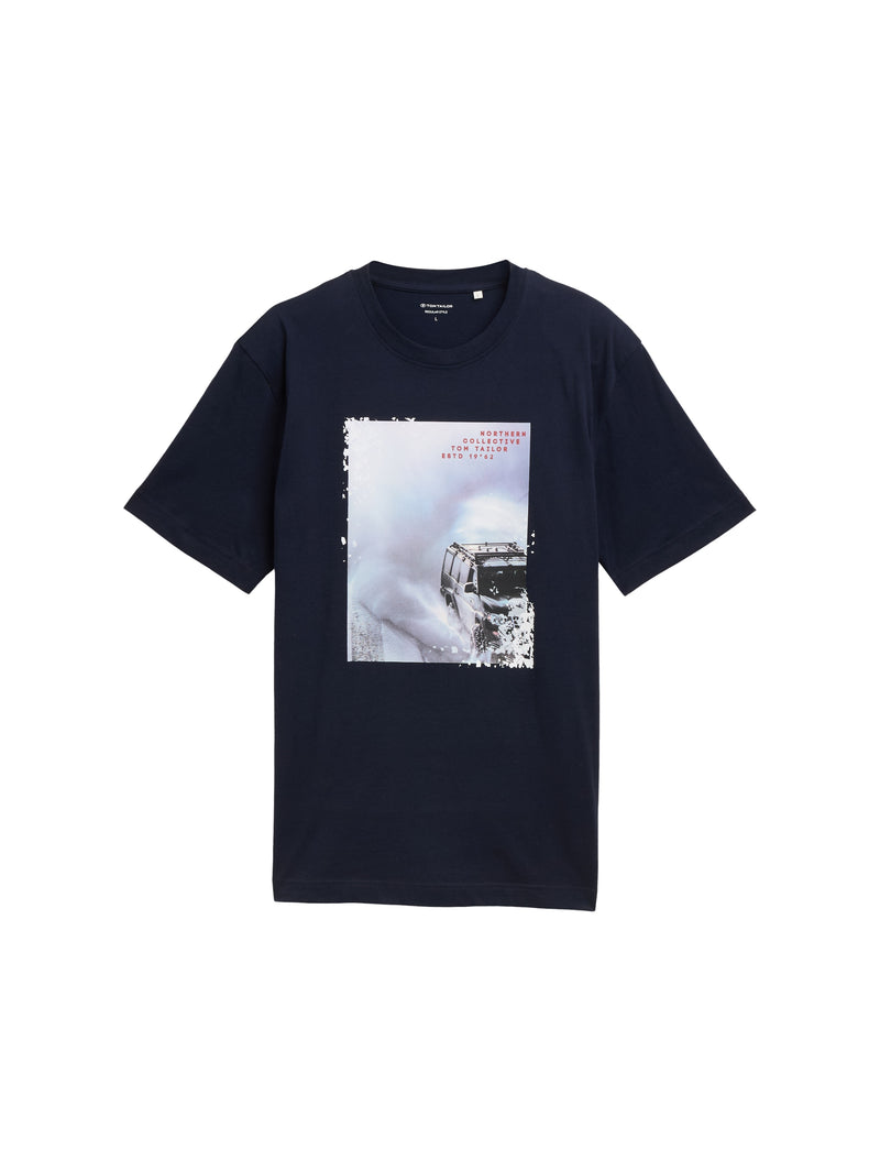 T-Shirt mit Foto-Print