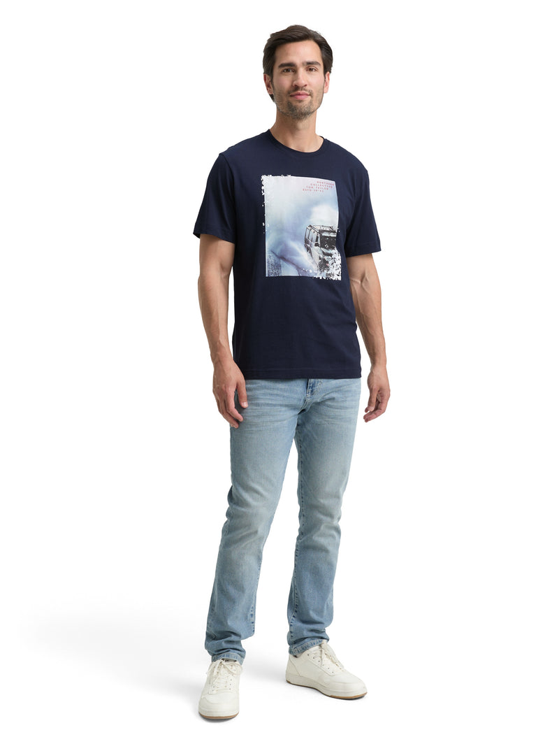 T-Shirt mit Foto-Print