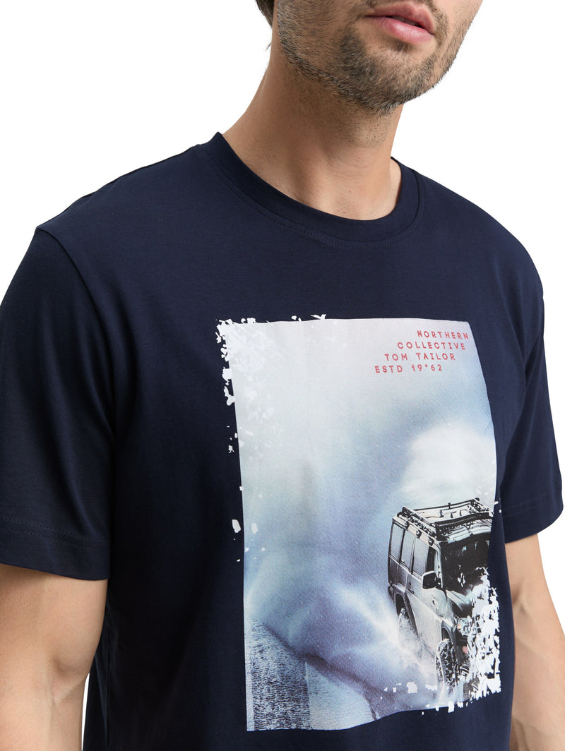 T-Shirt mit Foto-Print